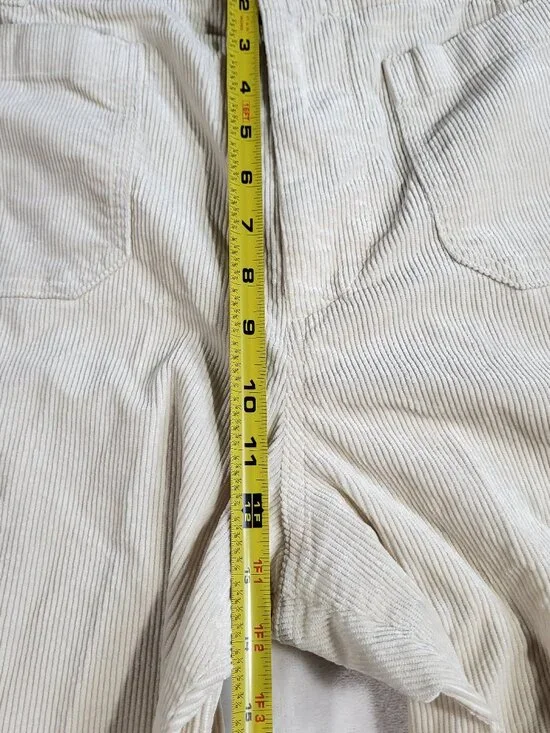 Maeve by Anthropologie - The Colette Cropped Wide-Leg Corduroy Pants - 31 - Picture 10 of 14